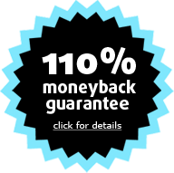100% Money back guarantee